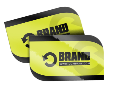 Premium 16 pt Die Cut Business Cards