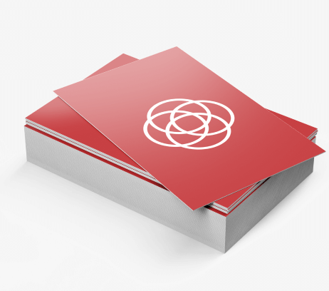 Premium 18 pt Business Cards w/ Matte/Silk Lamination