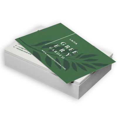 Premium 13 pt Enviro Business Cards - Uncoated