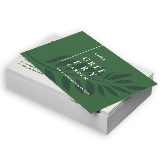 Premium 13 pt Enviro Business Cards - Uncoated