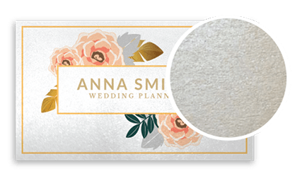 Premium 110# Pearl Business Cards