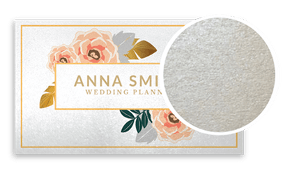 Premium 110# Pearl Business Cards