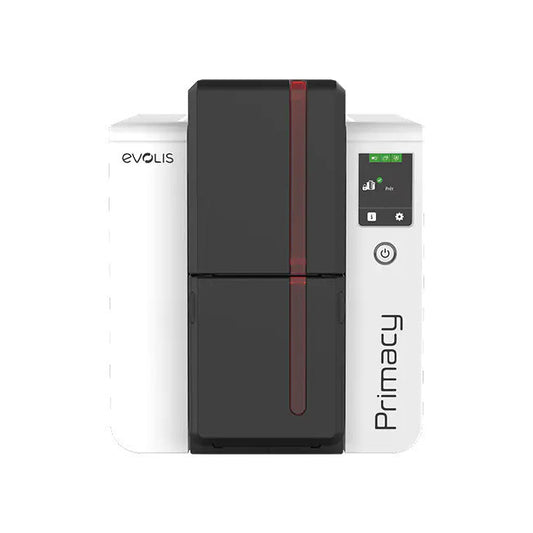 Evolis Primacy 2 Dual Sided ID Card Printer w/ Mag ISO Magnetic Stripe Encoder and Evolis Elyctis Dual Smart Card/Contactless Encoder - PM2-0033